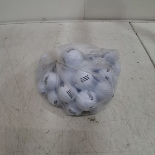 37PC ASSORTED PRACTICE GOLF BALLS - WHITE/YELLOW image 4