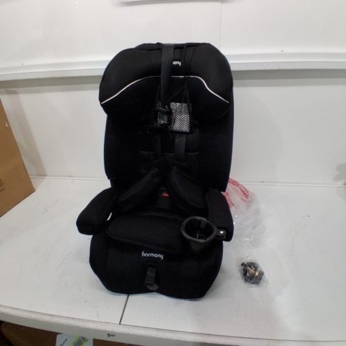 HARMONY DEFENDER 360° MAX SIP 3-IN-1 COMBINATION DELUXE CAR SEAT - 26.5LB - 120LB - MIDNIGHT/WHITE (MODEL: 0302039BLK) image 3