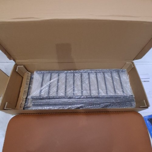 VASAGLE EKHO COLLECTION SHOE BENCH - 19.7" X 11.8" X 31.5" - CARAMEL BROWN (MODEL: ULSB054K01) image 4
