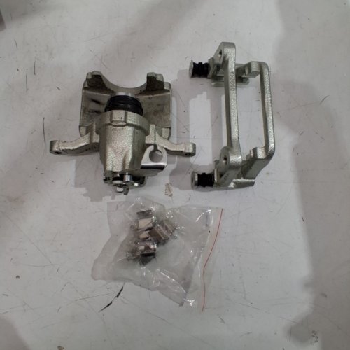 CMX COMPLETE REAR RIGHT DISC BRAKE CALIPER ASSEMBLY FOR VARIOUS DODGE, RAM AND VOLKSWAGEN MODELS - SILVER (MODEL: SLC-18B5398) image 4