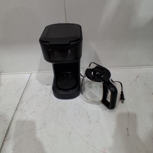 MAINSTAYS PROGRAMMABLE COFFEE MAKER WITH TOUCHSCREEN - 1.8L - 12 CUP - BLACK (MODEL: MS-202529) image 3