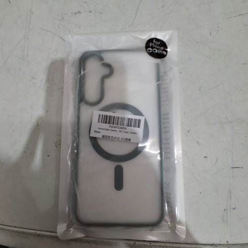 HENSINPLE MAGNETIC CASE WITH SCREEN PROTECTOR - FOR SAMSUNG GALAXY A16 - GREEN image 2