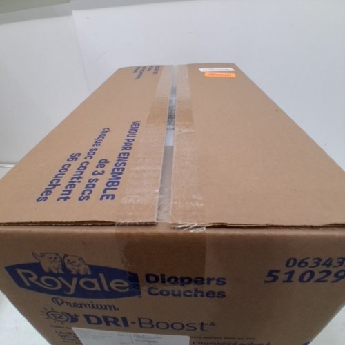 168PK ROYALE PREMIUM DISPOSABLE DIAPERS - SIZE 3 (MODEL: 51029) image 3