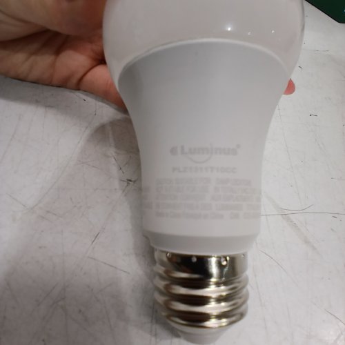 10PK LUMINUS LED LIGHT BULB - E26, 2700 K - 5000 K, 800 LM, 60W (MODEL: PLY1343A) image 3