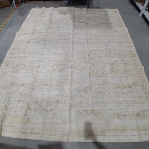 NON SLIP SOFT AREA RUG - 8FT X 10FT - IVORY BEIGE image 2