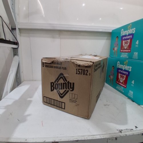 8PK BOUNTY DOUBLE PLUS PAPER TOWEL ROLLS - 103 SHEETS/ROLL - WHITE (MODEL: 15702) image 3