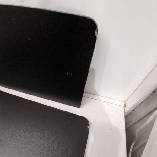 ELECTRIC ADJUSTABLE STANDING DESK WITH CONTROL PANEL - 46.8" X 23.6" X 28.3"-46.1" - BLACK (MODEL: S24) image 5