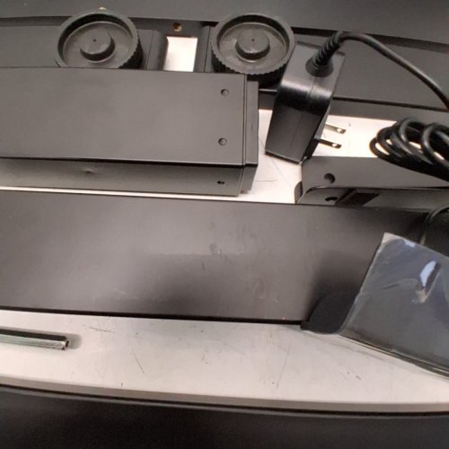 ELECTRIC ADJUSTABLE STANDING DESK WITH CONTROL PANEL - 46.8" X 23.6" X 28.3"-46.1" - BLACK (MODEL: S24) image 8