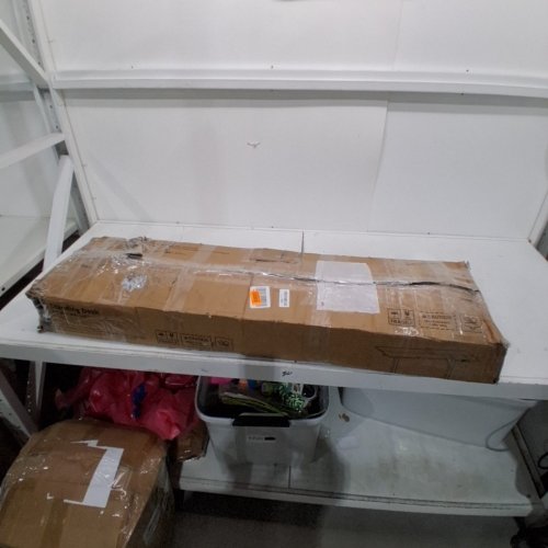 ELECTRIC ADJUSTABLE STANDING DESK WITH CONTROL PANEL - 46.8" X 23.6" X 28.3"-46.1" - BLACK (MODEL: S24) image 9