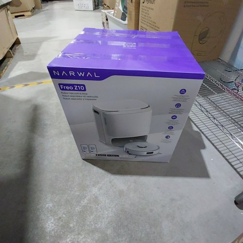 NARWAL FREO Z10 ROBOT VACUUM AND MOP COMBO - 15,000PA SUCTION- 100V - WHITE (MODEL: YJCB019) image 8