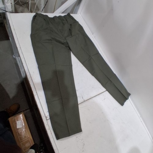 UNBRANDED TAPERED TROUSERS - 2XL - GREEN image 3