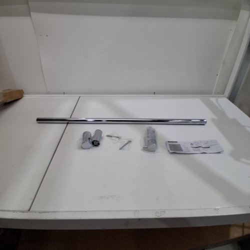 OFFO SHOWER SLIDER BAR - 24" - CHROME FINISH image 2