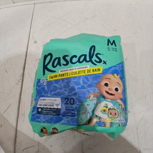 20PK RASCALS PREMIUM NO SWELL SWIM PANTS - MEDIUM (22-33LB) image 2