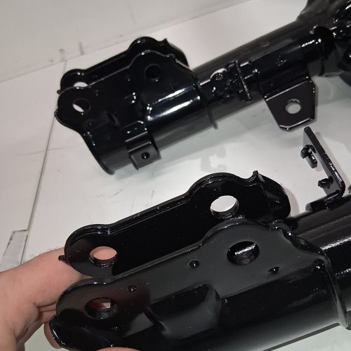 2PK ECCPP FRONT STRUTS SPRING ASSEMBLY FIT FOR 2004-2009 FOR KIA SPECTRA - BLACK - (MODEL: B0250) image 3
