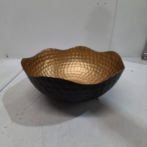 ECCLESTON EFFECTS DECORATIVE BOWL - BLACK AND GOLD image 3