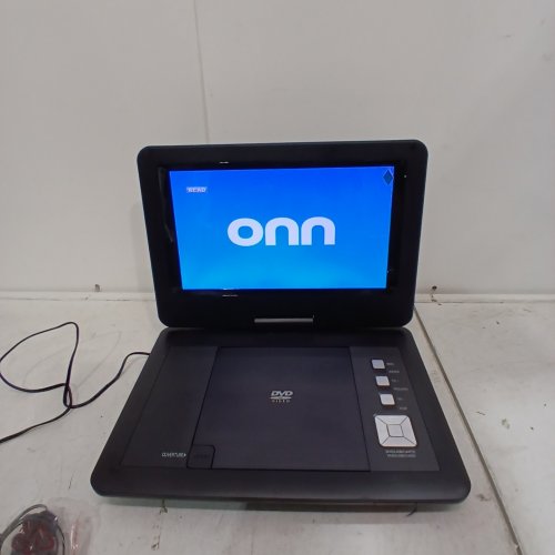 ONN PORTABLE DVD PLAYER WITH REMOTE CONTROL - 10" - BLACK (MODEL: 100093889 ) image 2
