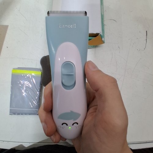 EANCEIL ULTRA-QUIET, CORDLESS, RECHARGEABLE, WATERPROOF BABY HAIR CLIPPER KIT, WITH CLIPPER ATTACHMENTS image 2