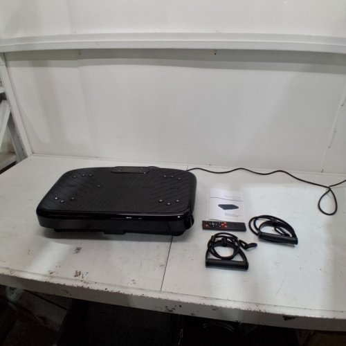 GDCOO VIBRATION PLATE EXERCISE & FITNESS MACHINE, WEIGHT LOSS - ADJUSTABLE SPEEDS WITH REMOTE - BLACK (MODEL: RC-CFM-V71B) image 3