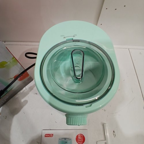 DASH SHAVED ICE MAKER + SLUSHIE MACHINE WITH WITH STAINLESS STEEL BLADES - AQUA image 2