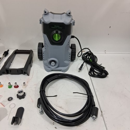 PATOOLIO ELECTRIC HIGH PRESSURE WASHER - 23FT HOSE - 1800W - 4500PSI - 2.8GPM - GREEN/BLACK (MODEL: W8) image 3