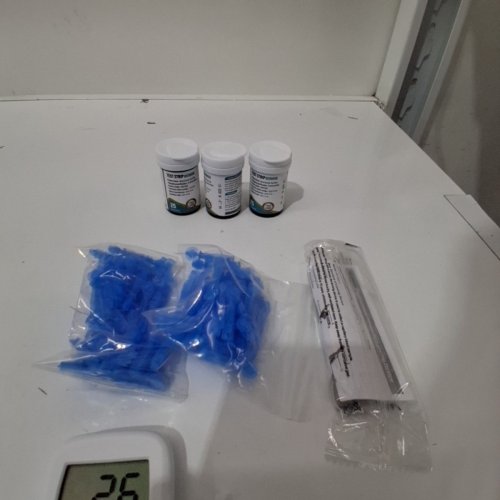 BLOOD GLUCOSE MONITOR KIT - METER, RECORD SHEET, BLOOD COLLECTION PEN - (MODEL: MT-BGM02) image 4