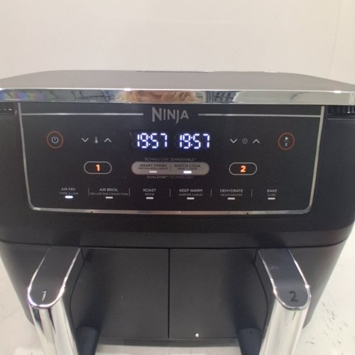NINJA FOODI 6-IN-1 DUALZONE XL AIR FRYER, 2 INDEPENDENT BASKETS - 10QT./XL - BLACK (MODEL: DZ302C) image 2