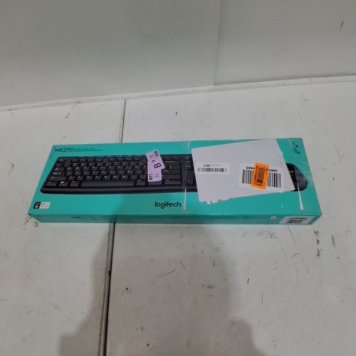 LOGITECH WIRELESS KEYBOARD AND MOUSE COMBO - 2.4 GHZ - BLACK (MODEL: MK270) image 7