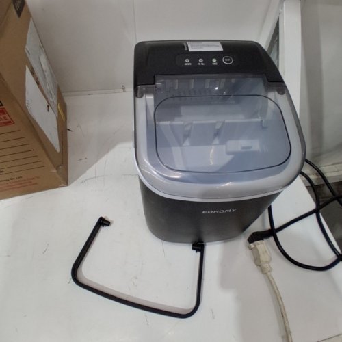 EUHOMY COUNTERTOP ICE MAKER - MAKES 26LBS/DAY - BLACK (MODEL: IM-06D) image 3