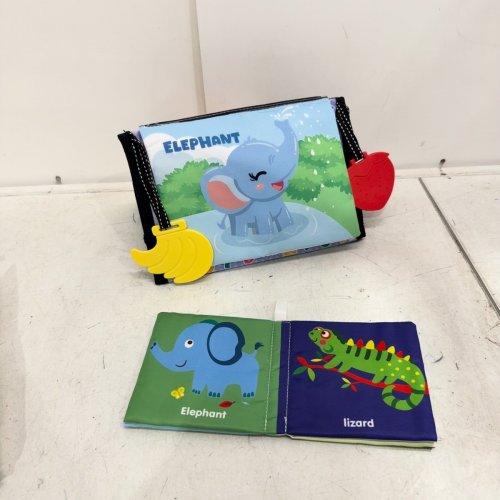 SMART BABY TUMMY TIME MIRROR TOY, SENSORY BOOK FOR NEWBORNS & INFANTS 0-12 MONTHS - MULTI COLORED image 2