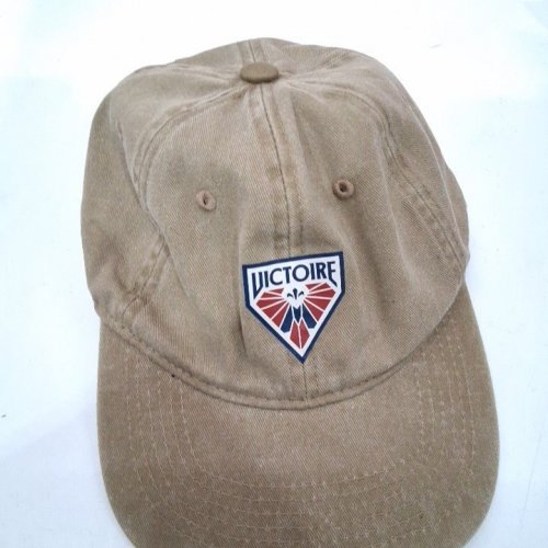 UNISEX ADULT'S VICTOIRE BASEBALL CAP - ONE SIZE - TAN image 2