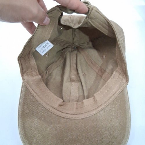 UNISEX ADULT'S VICTOIRE BASEBALL CAP - ONE SIZE - TAN image 3