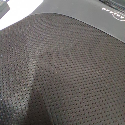 PRYFEY HEATED ULTRATHIN BACK MASSAGER WITH 4D KNEADING - 17" X 21" - BLACK/GREY (MODEL: BKYB-01) image 4