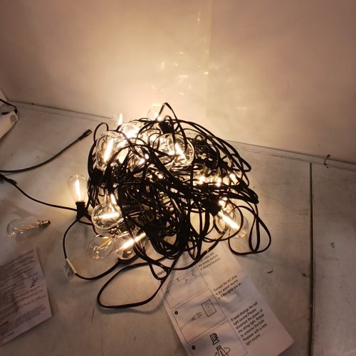 SIKITUL LED SHATTERPROOF OUTDOOR STRING LIGHTS - 120FT - WARM WHITE image 2