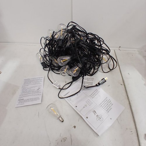 SIKITUL LED SHATTERPROOF OUTDOOR STRING LIGHTS - 120FT - WARM WHITE image 3