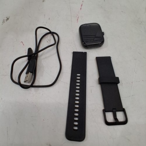 VERYFIT HD BLUETOOTH SMART WATCH WITH HEALTH MONITORING AND FITNESS TRACKING - 1.83" - BLACK (MODEL: IDW29) image 2