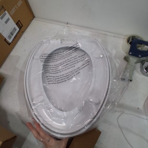 AMERICAN STANDARD TELESCOPING SLOW-CLOSE LIFTOFF TOP MOUNT LUXURY ELONGATED TOILET SEAT - WHITE (MODEL: 5025A65G.020) image 3