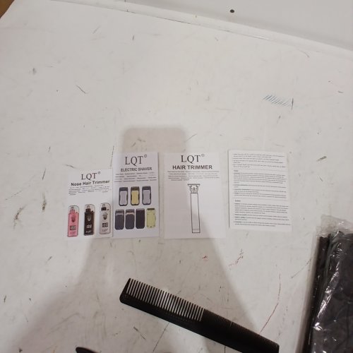 LQT GROOMING ELECTRIC HAIR TRIMMER SET - BLACK image 2