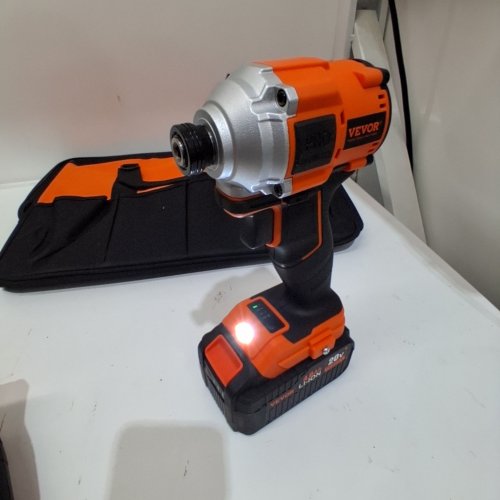 9PC CORDLESS POWER TOOL COMBO KIT - CORDLESS DRILL, IMPACT DRIVER, BATTERIES, CHARGER, RECIPROCATING SAW, CIRCULAR SAW, AND WORK LIGHT - ORANGE / BLACK (MODEL: ML-IS79-200 K) image 3