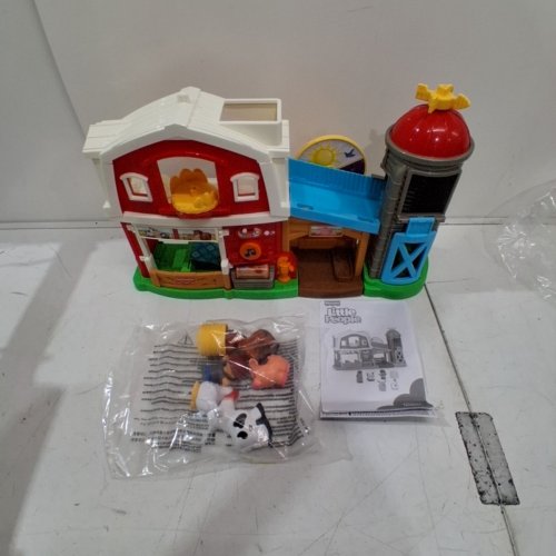 FISHER-PRICE LITTLE PEOPLE TODDLER TOY CARING FUN ANIMAL FARM PLAYSET - AGES 1+ - MULTI-COLOUR (MODEL: JNB87-9564) image 2