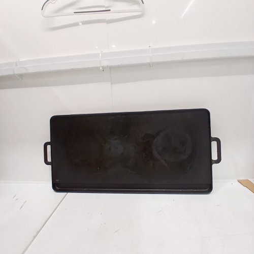 PIT BOSS 2-SIDED CAST IRON GRIDDLE - 14" X 28" - BLACK CAST IRON (MODEL: INTERNATIONAL 40265) image 2