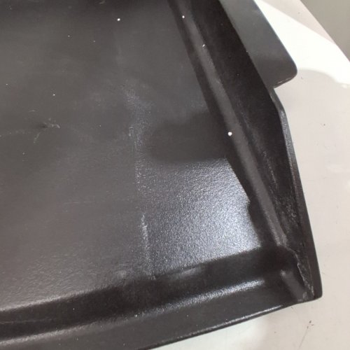 BBQ FUTURE UNIVERSAL CAST IRON GRIDDLE FOR GAS GRILL WITH SPATULA SET - 23" X 16" X 2.6" - BLACK (MODEL: GRIDDLE2316) image 3