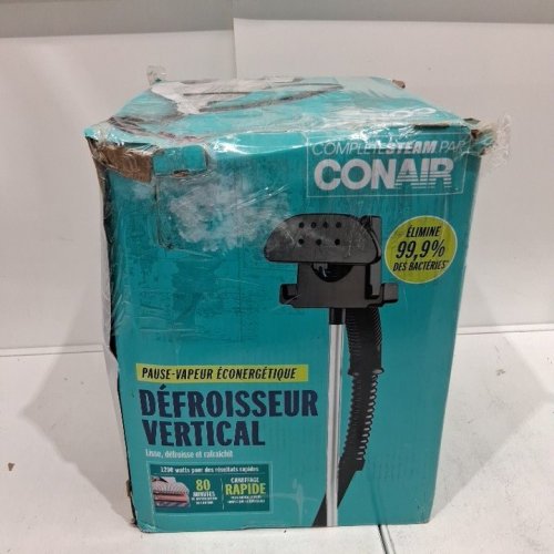 CONAIR UPRIGHT FABRIC STEAMER - WHITE/BLACK (MODEL: GS7NXRC) image 5