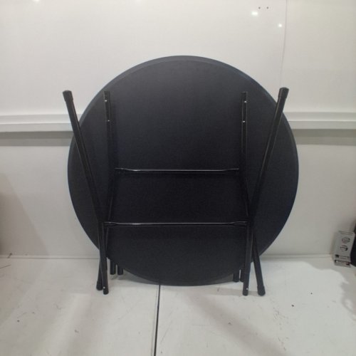 FOLDABLE PLASTIC TABLE - 32"DX43"H -BLACK (MODEL: L22002A1) image 3