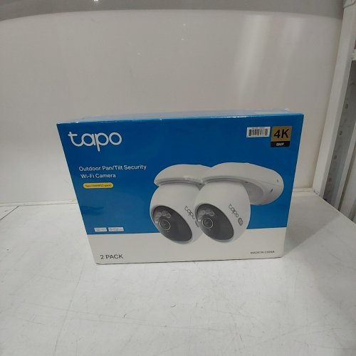 TP-LINK TAPO UHD 4K PAN & TILT OUTDOOR WI-FI SECURITY CAMERA WITH NIGHT VISION & SPOTLIGHTS - WHITE (MODEL:C560WS) image 2