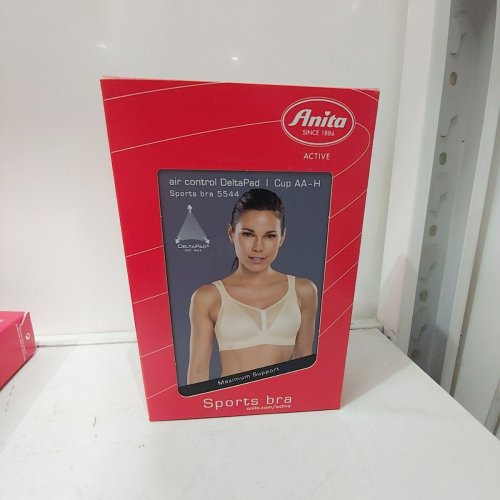 WOMEN'S ANITA ACTIVE AIR CONTROL DELTA PAD SPORTS BRA - 42D - SMART ROSE (STYLE: 5544) image 2