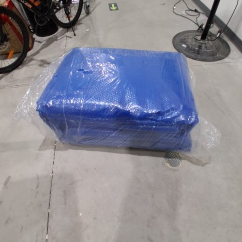 ABOVE GROUND SOLAR POOL COVER - 16FT X 32FT - BLUE - (MODEL:YCM0021632) image 3