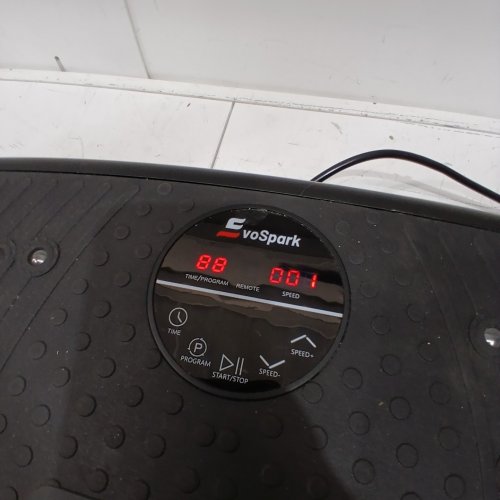 EVOSPARK WHOLE BODY VIBRATION PLATES FOR WEIGHT LOSS & EXERCISE - 450LBS CAPACITY - BLACK (MODEL: JTF017D-A) image 2