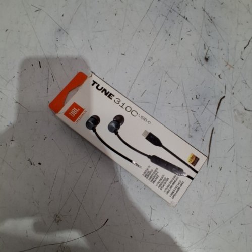 JBL TUNE 310C WIRED HEADPHONES WITH 3 BUTTON REMOTE & MICROPHONE - USB-C - BLACK / GREY / ORANGE (MODEL : JBLT310CBLKAM) image 6