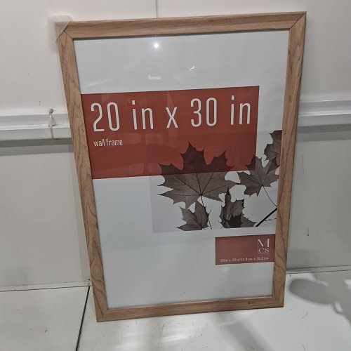 MCS WALL PICTURE FRAME - 20" X 30" - NATURAL WOODGRAIN image 3