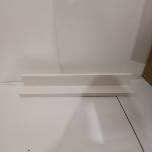 COMMAND FLOATING SHELF 21" WALL LEDGE WITH 10 COMMAND STRIPS - DAMAGE-FREE HANGING - WHITE (QUARTZ) image 2